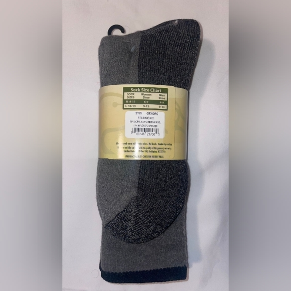 NWT THERMAL SOCKS Two pair Size L (9-13) - Picture 3 of 3